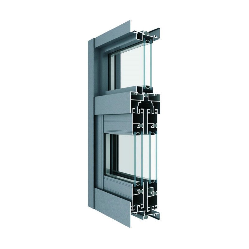 GRJ82 glue injection thermal break sliding window