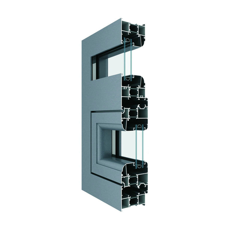 70AGR high air tightness thermal break casement window