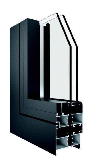 WY-A70GR Thermal Break Outward Open Casement Window