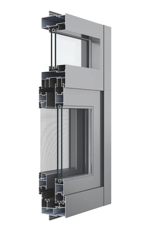 WTP90 Sliding Window With Casement Gauze